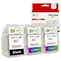 Canon 365XL, 366, 366XL インクカートリッジ50本セット キヤノン（Canon） 純正 インクカートリッジ BC-365XL BC-366XL 2個